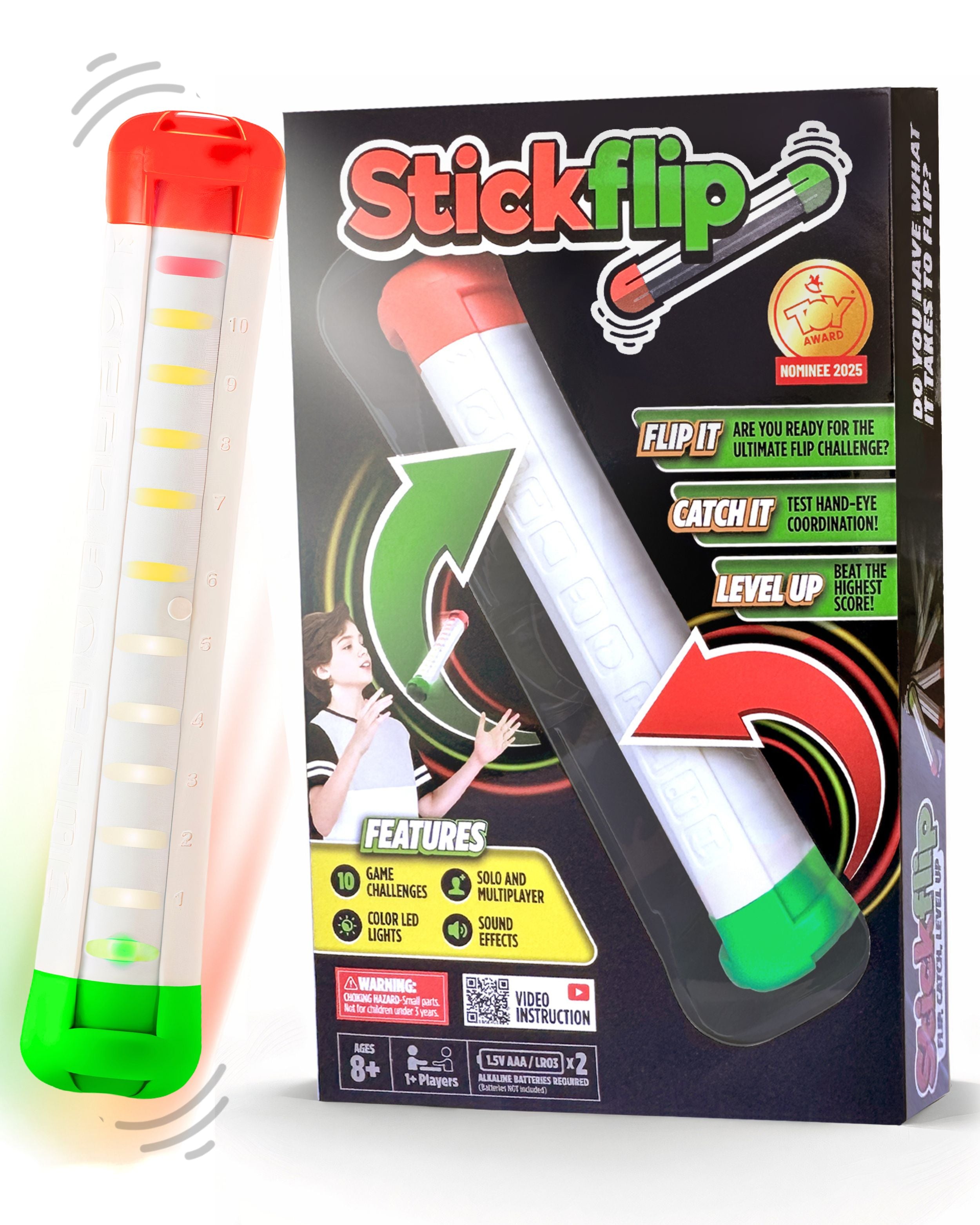Stickflip ChuckaRubba - FLIP, CATCH, LEVEL UP
